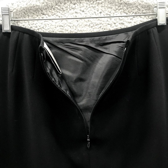 Suit Studio Pencil Skirt Womens Suit Separate Size 12 Lined Career Black - Picture 3 of 9